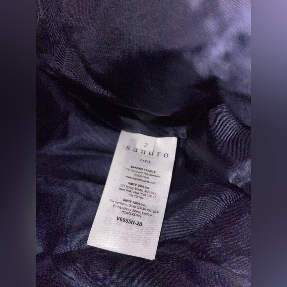 Sandro varsity jacket size 2 - Picture 11 of 12